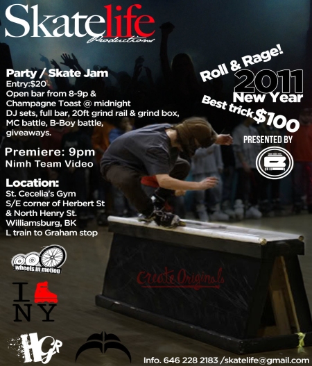 Roll and Rage New Years Eve Party / Skate Jam «